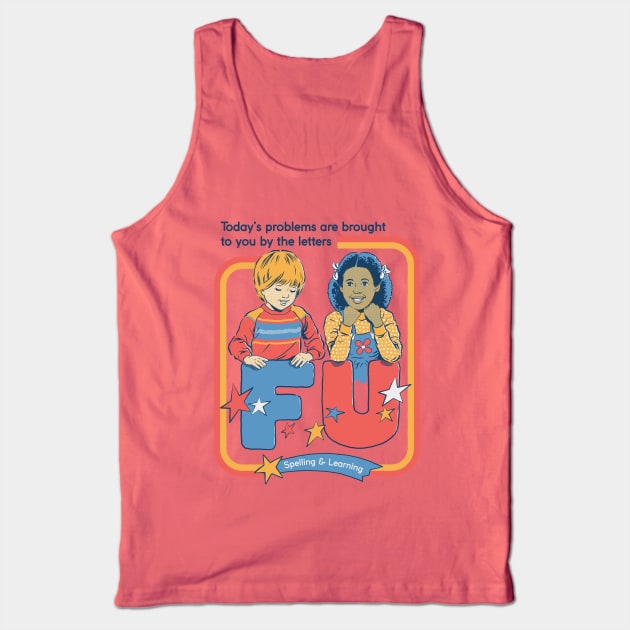 Today's Problems Tank Top by Steven Rhodes